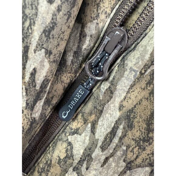 Drake Waterfowl Systems MST Endurance‎ Half Zip Jacket Bottomland Camo Mens 3XL - Picture 12 of 12